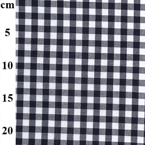 Thumbnail: Yarn Dyed Cotton Gingham 9mm check