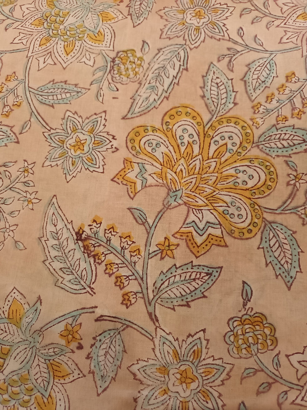 J072446 -Cream Floral