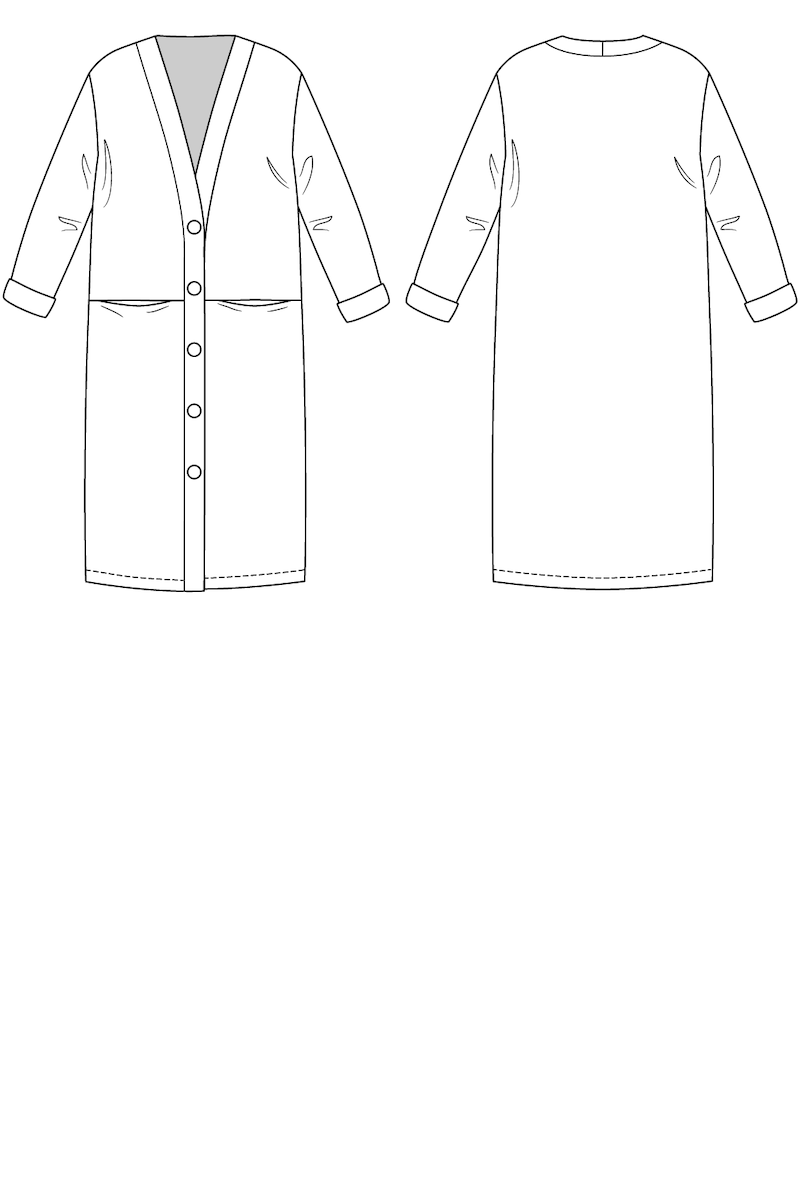 Thumbnail: Named Clothing - Esme Maxi Cardigan