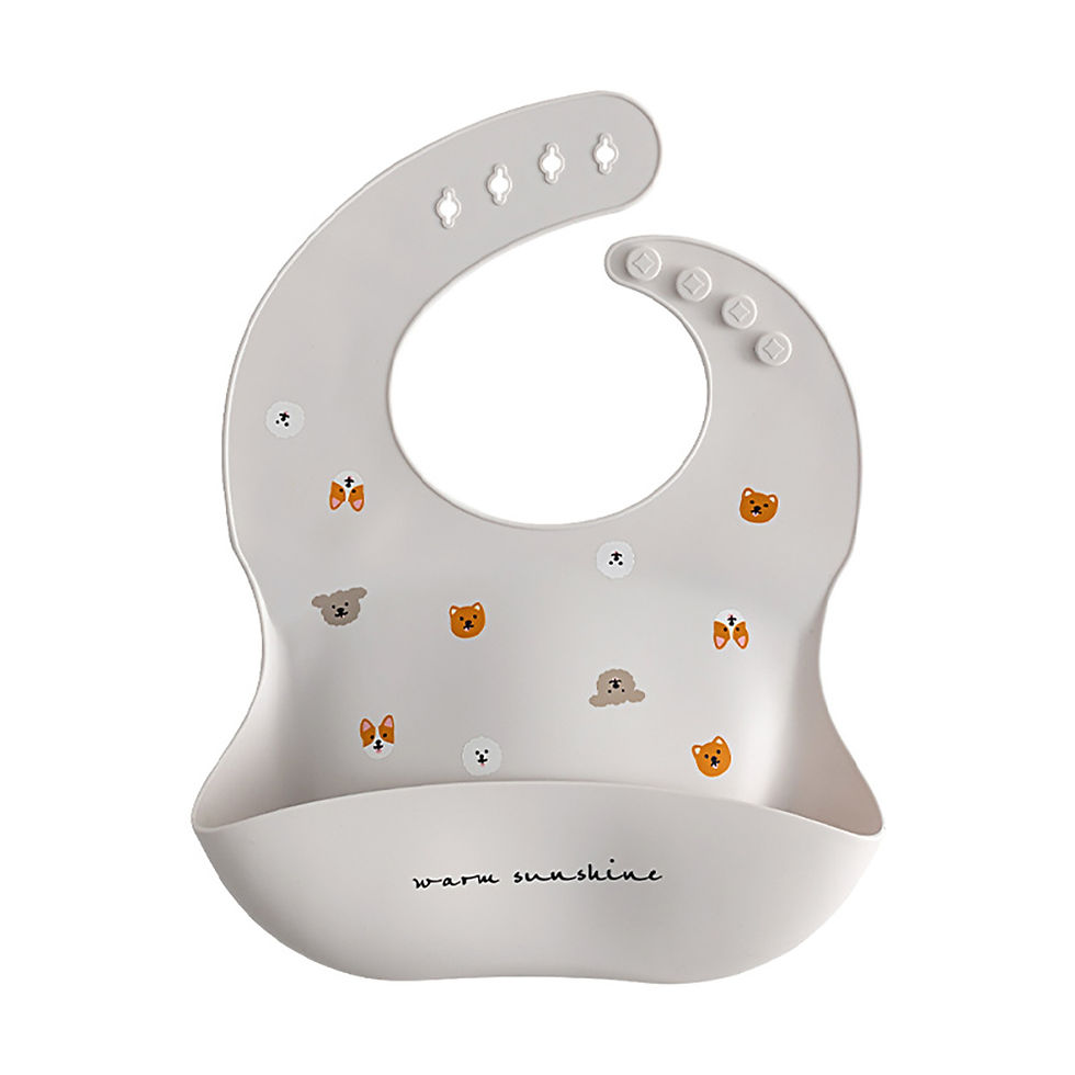 Thumbnail: Baby Bib Waterproof Soft Silicone Scarf Summer Cute 