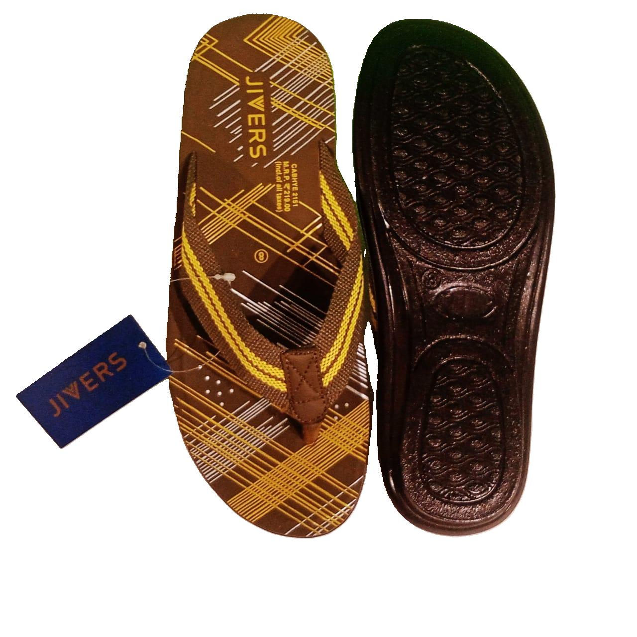 Jivers Yellow Chappal