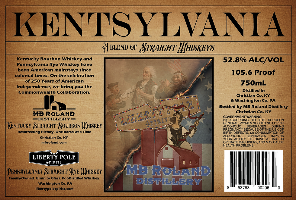 MB Roland Distillery and Liberty Pole Spirits Kentsylvania