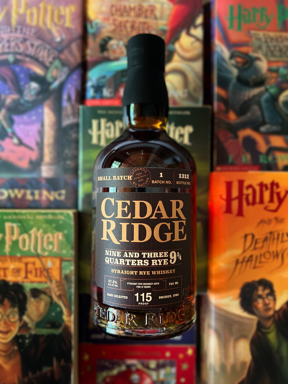 Is This the Most Magical Pour in Iowa? We Tasted Cedar Ridge Distillery's Nine and Three Quarters Rye to Find Out