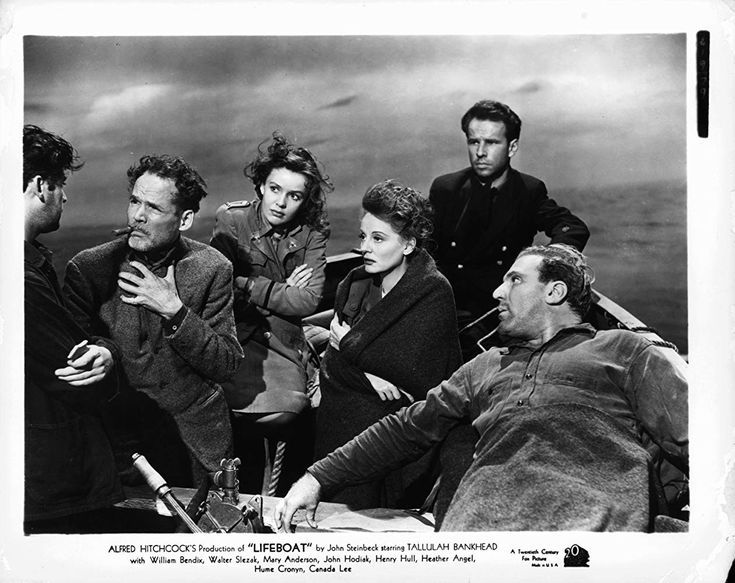 Lifeboat, de Alfred Hichcock