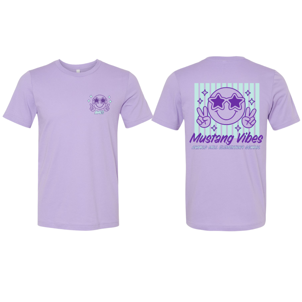 Lilac Mustang Vibes Tee