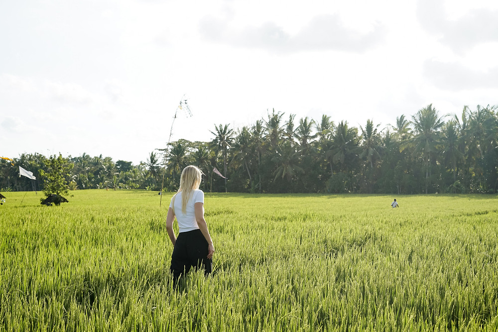 Walking in nature