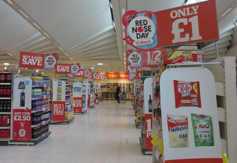 Sainsbury Red Nose 01