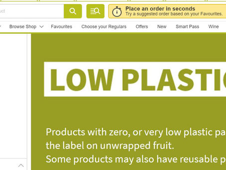 Ocado: menos plástico.