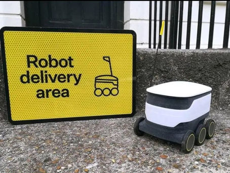 El lechero robot de Milton Keynes.