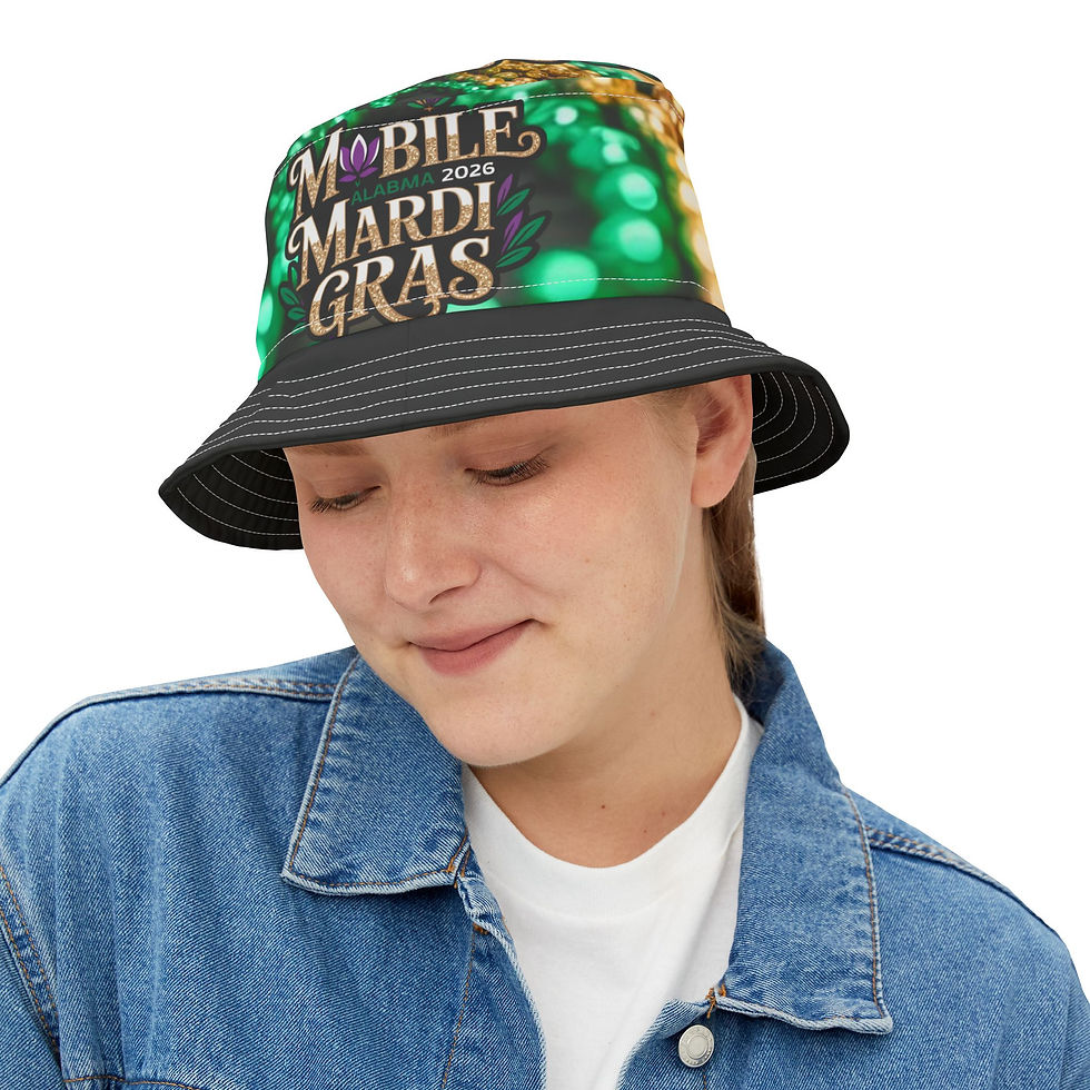 Mardi Gras Bucket Hat