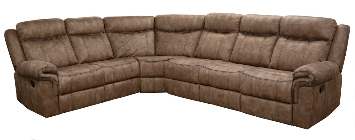L5220V Knoxville Brown Sectional