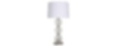 FH7443A Glass & Steel Table Lamps 2PC Set