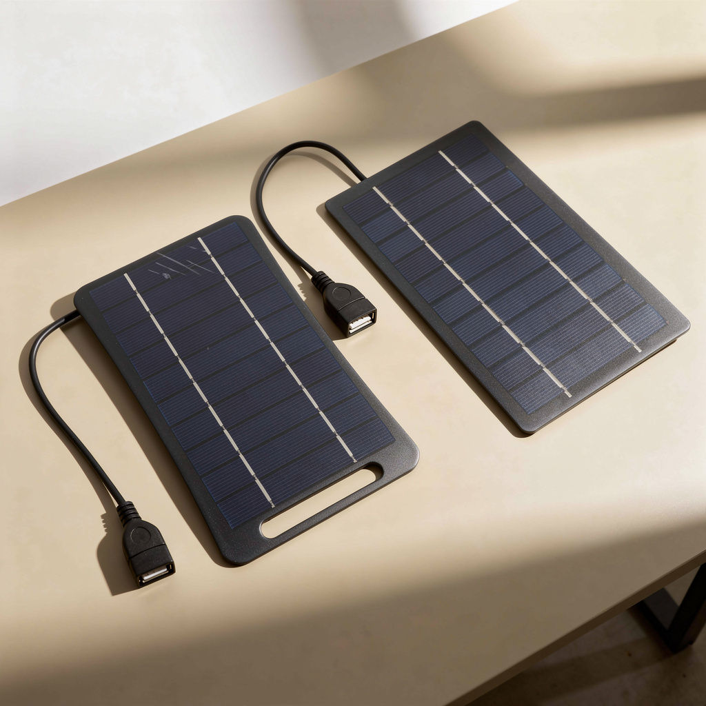 Carregador Solar Portátil USB-C