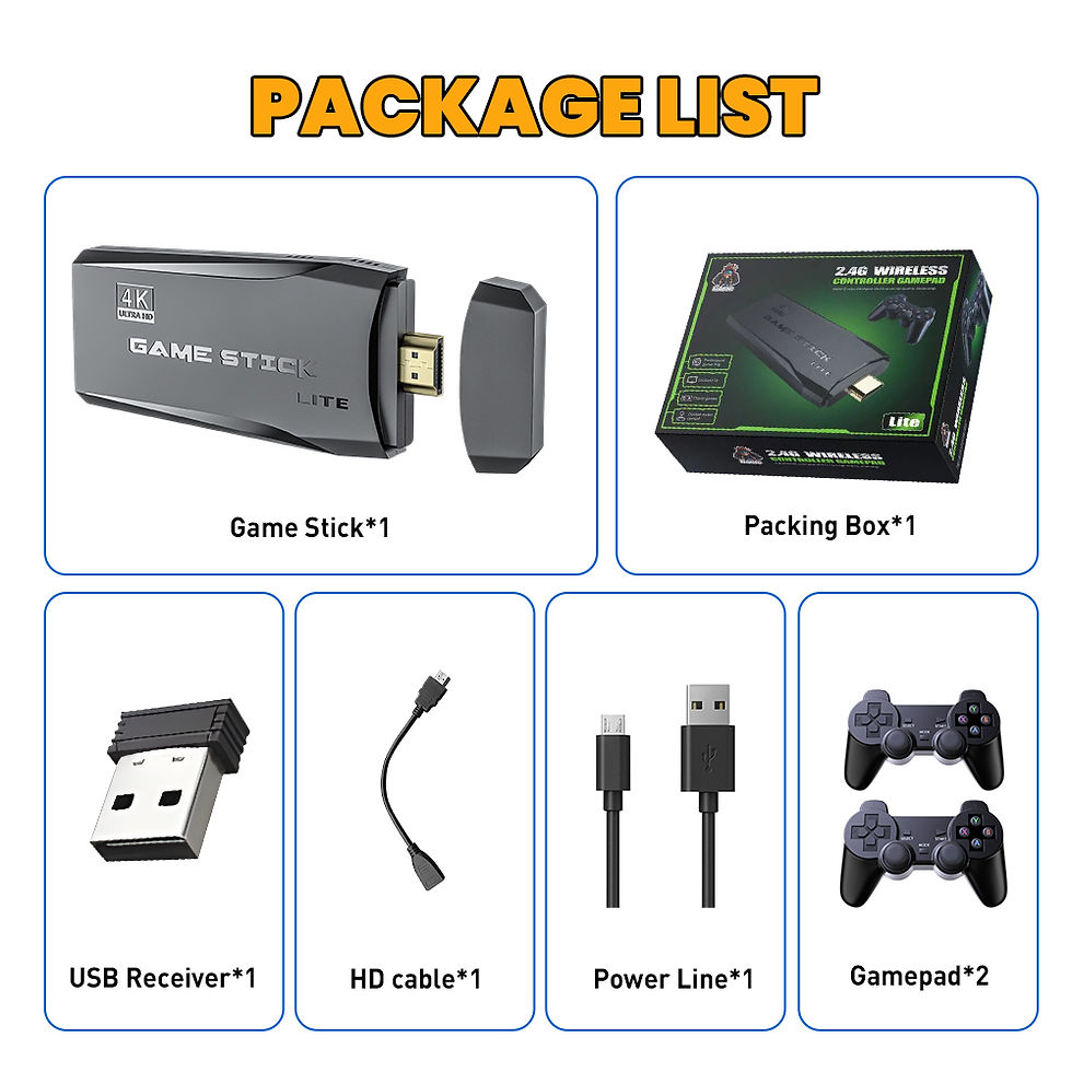 Miniatura: 2024 New Game Stick Retro Game Console Super Console S2 Pro with 10000 Games 15 
