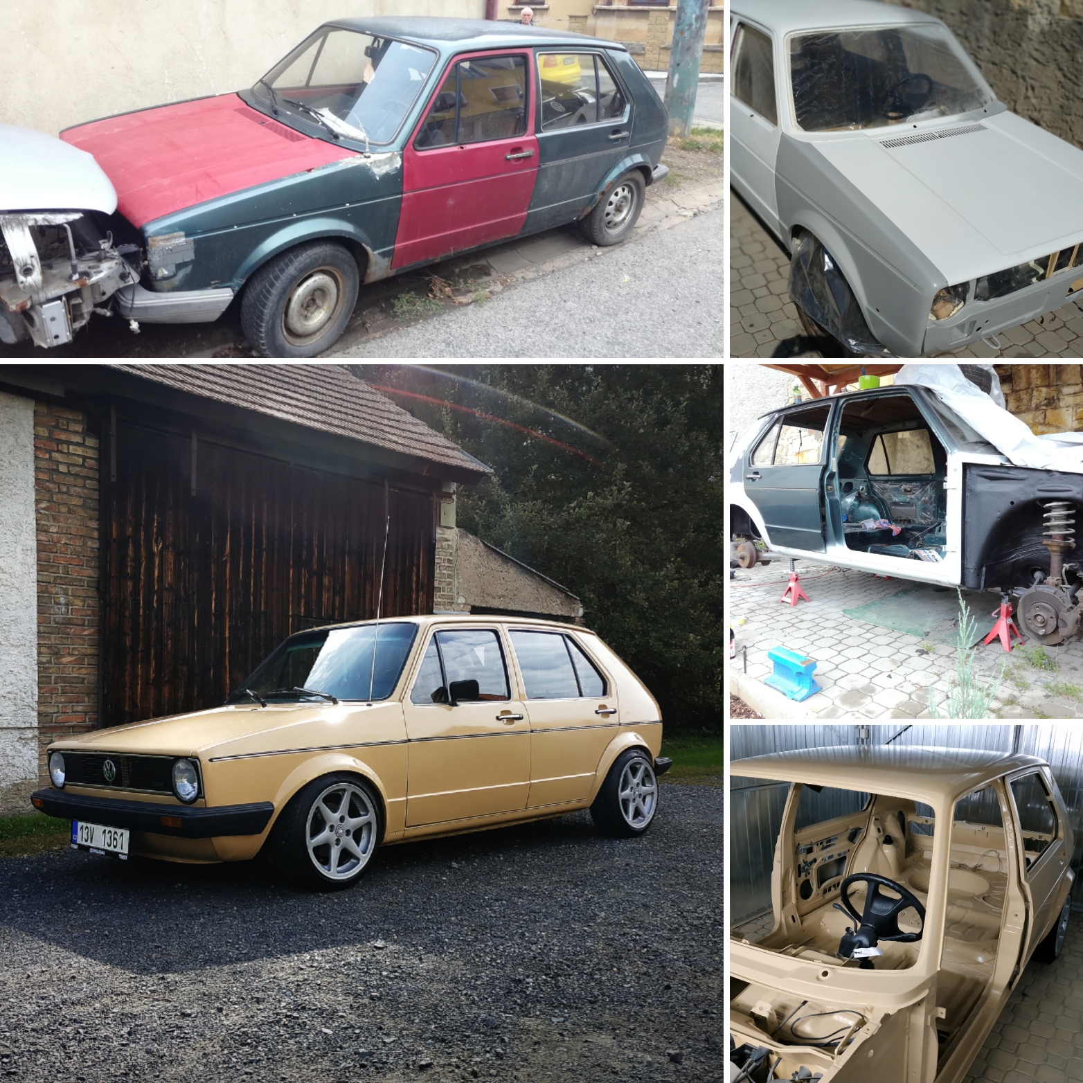 golf renovace