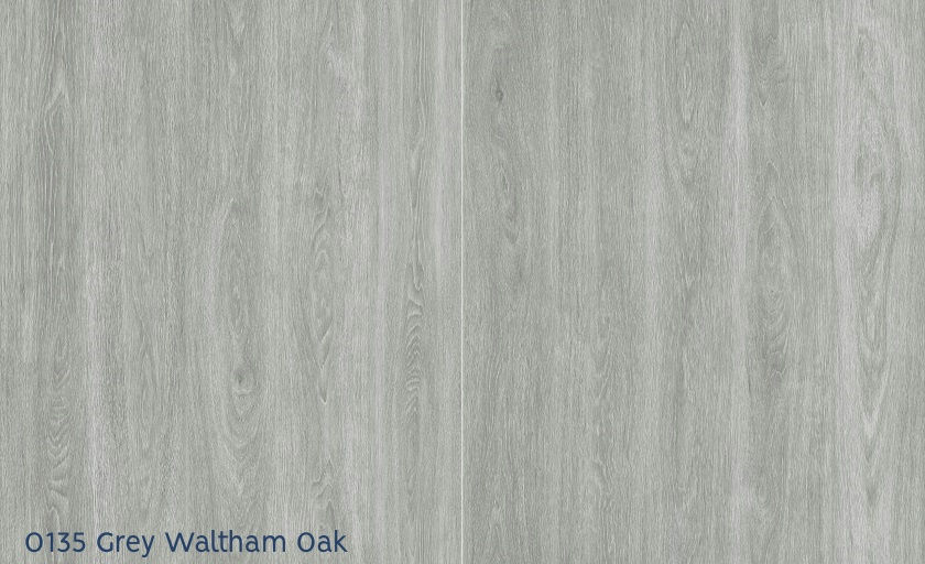 Thumbnail: พื้นลามิเนต 8 มม. ลายไม้โอ๊ค สีเทา O135 Grey Waltham Oak