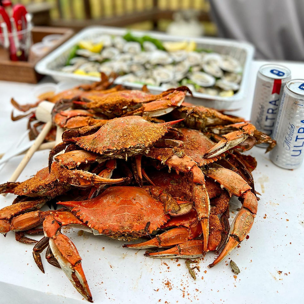 Steamed Crabs