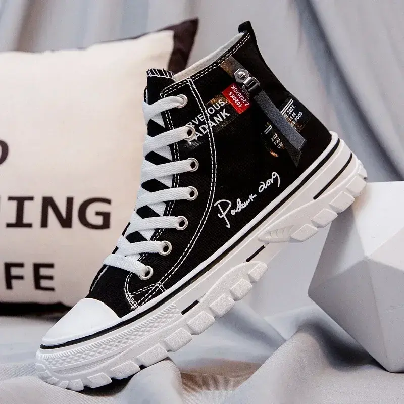Miniatura: Tênis Masculino de Lona, Estilo Street Man