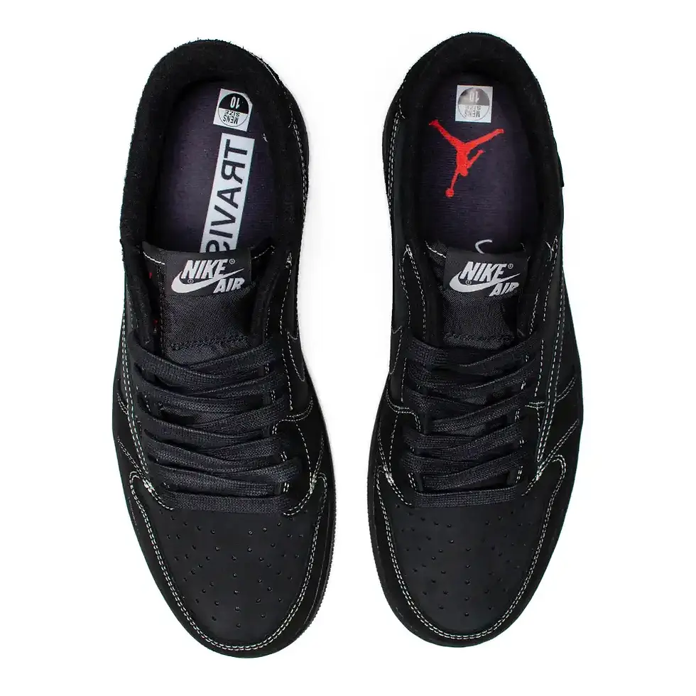 Miniatura: Travis Scott x Air Jordan 1 Low OG Black Phantom