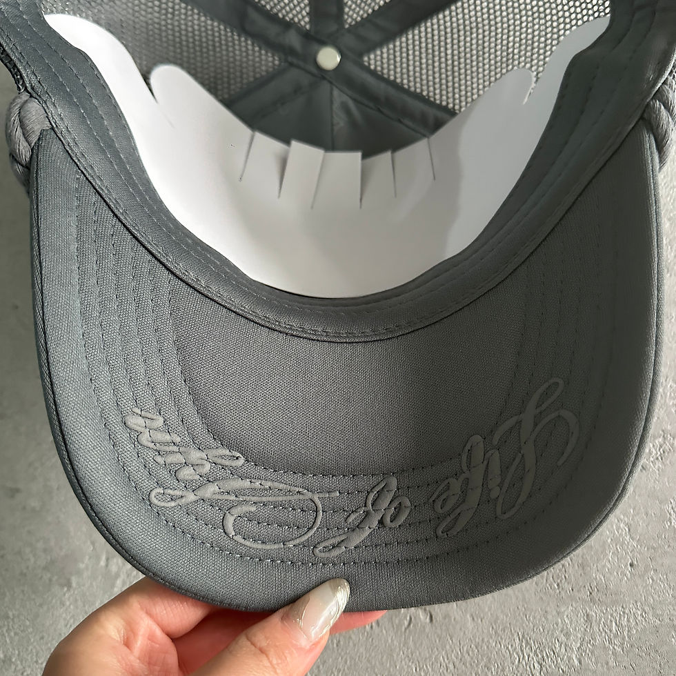 Miniatura: Syna World Grey Rope Trucker Hat