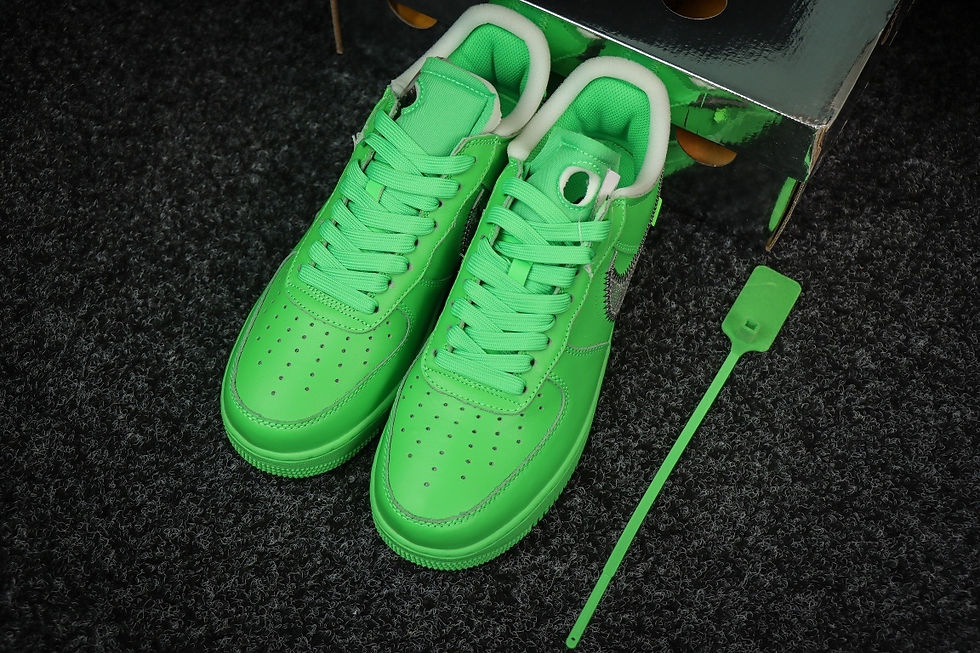 Miniatura: Off-White x Air Force 1 Low Green Brooklyn