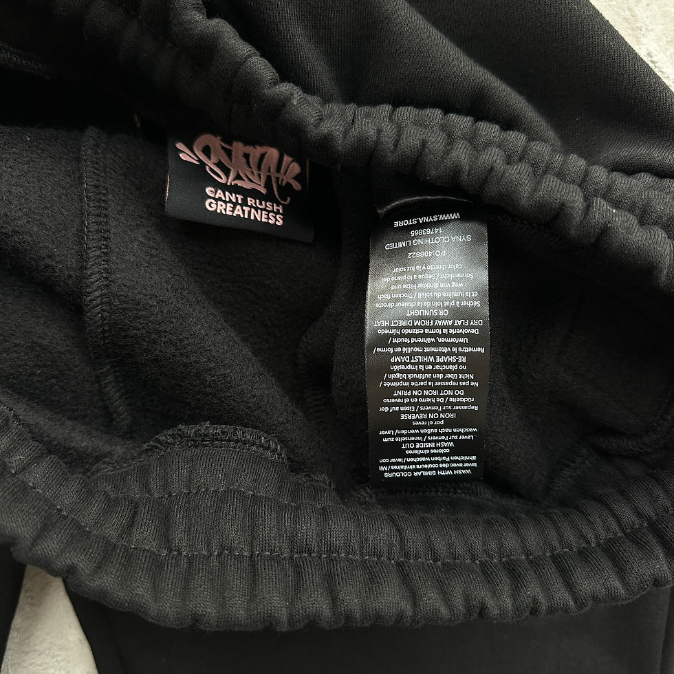 Miniatura: Conj Tracksuit Syna World Black/Rose Gold