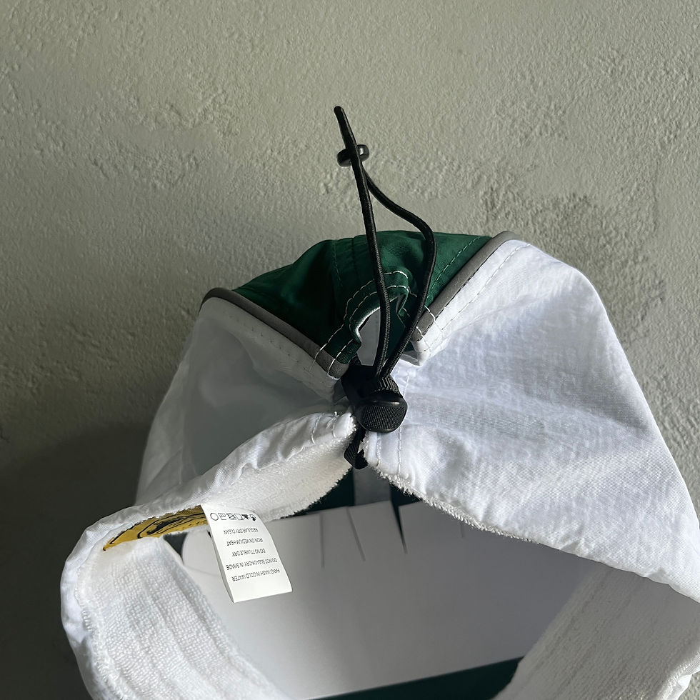 Miniatura: Corteiz Drawstring Hat Green/White