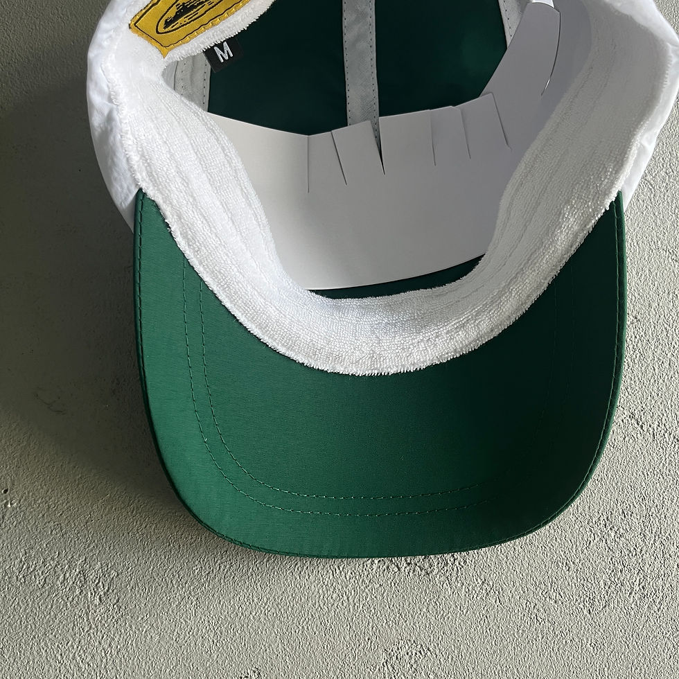 Miniatura: Corteiz Drawstring Hat Green/White