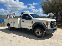 2017 FORD F450 POWER STROKE DIESEL UTILITY LIFTMOORE CRANE 1032