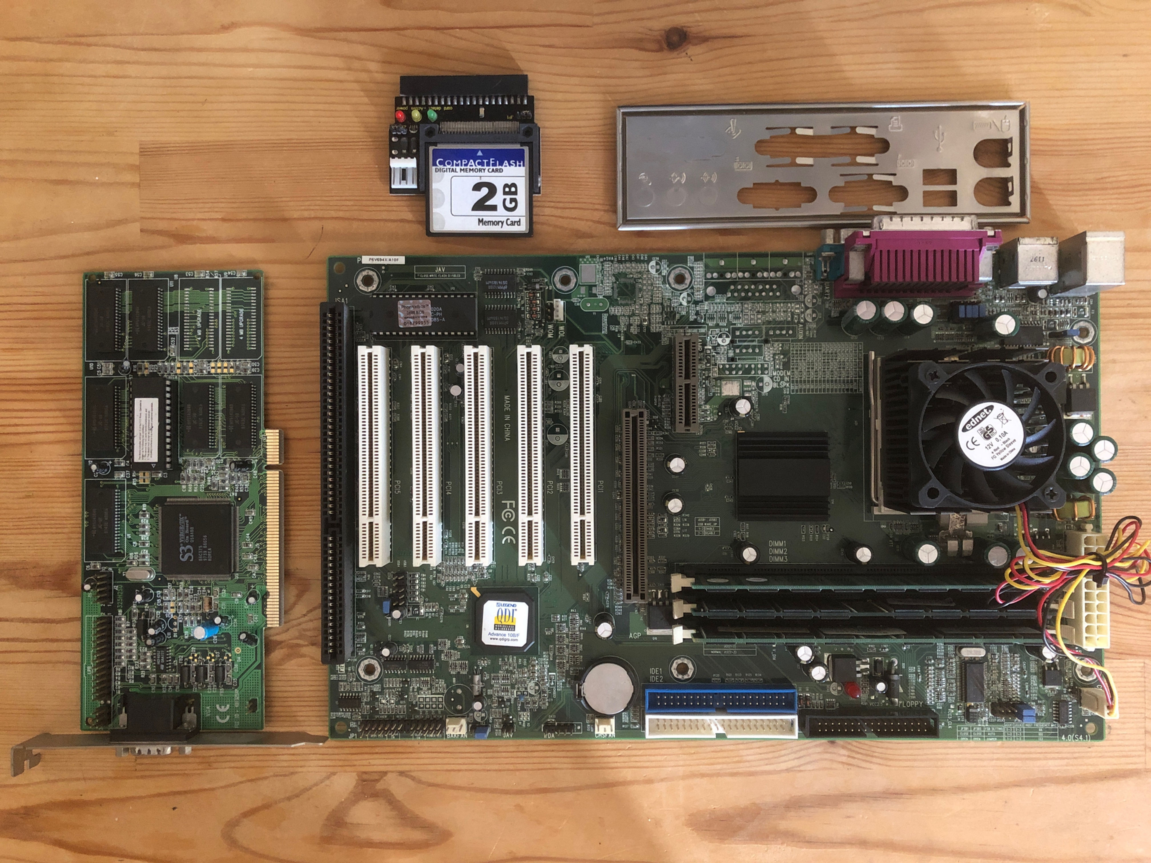 QDI P6V694X/A10F v2.0 Mainboard