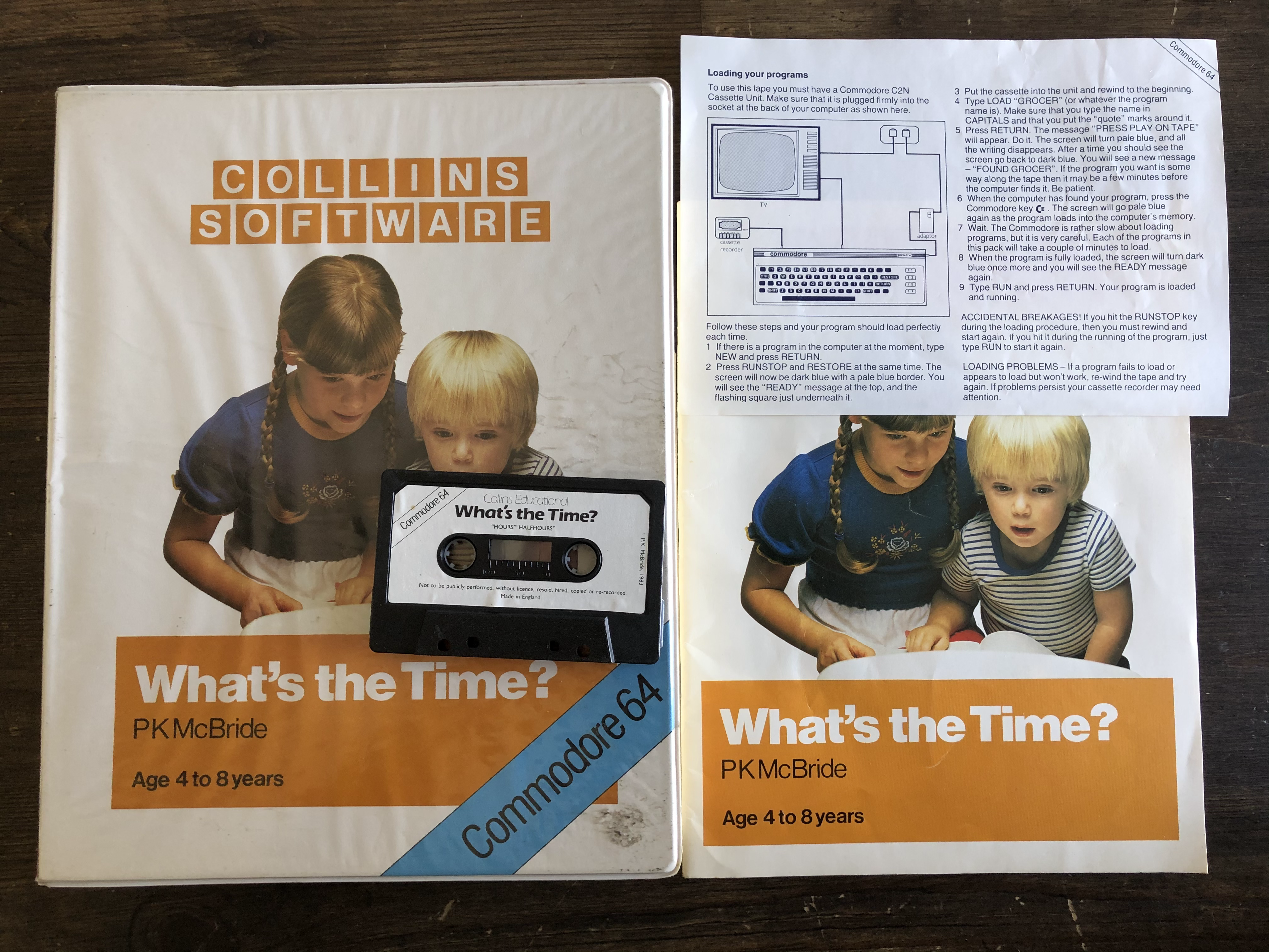 Whats the Time? - C64 Cassette
