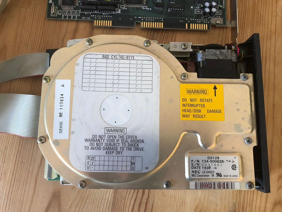 Thumbnail: NEC D5128 Drive and Controller Card