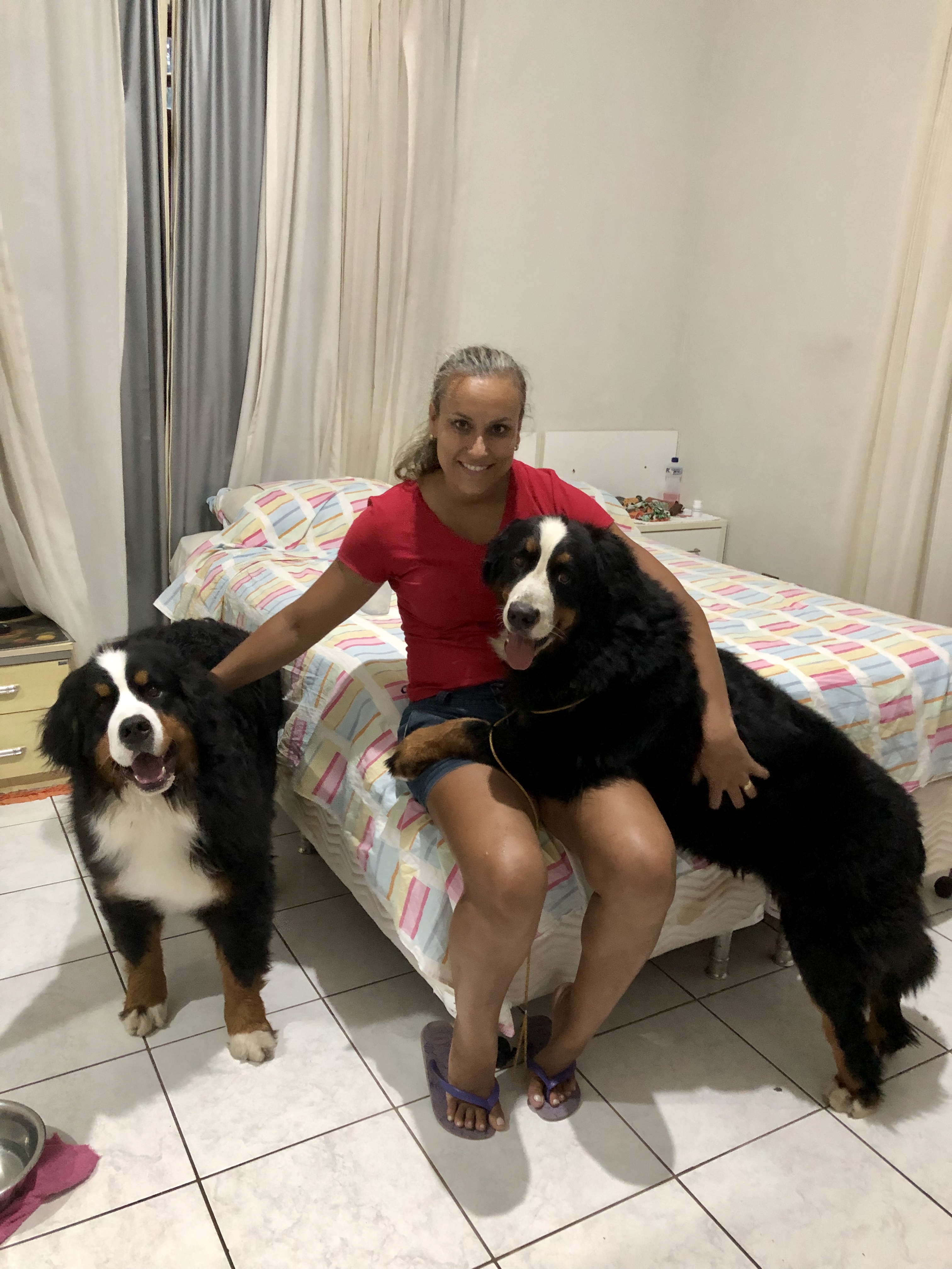 Arabella com 18 meses de idade
