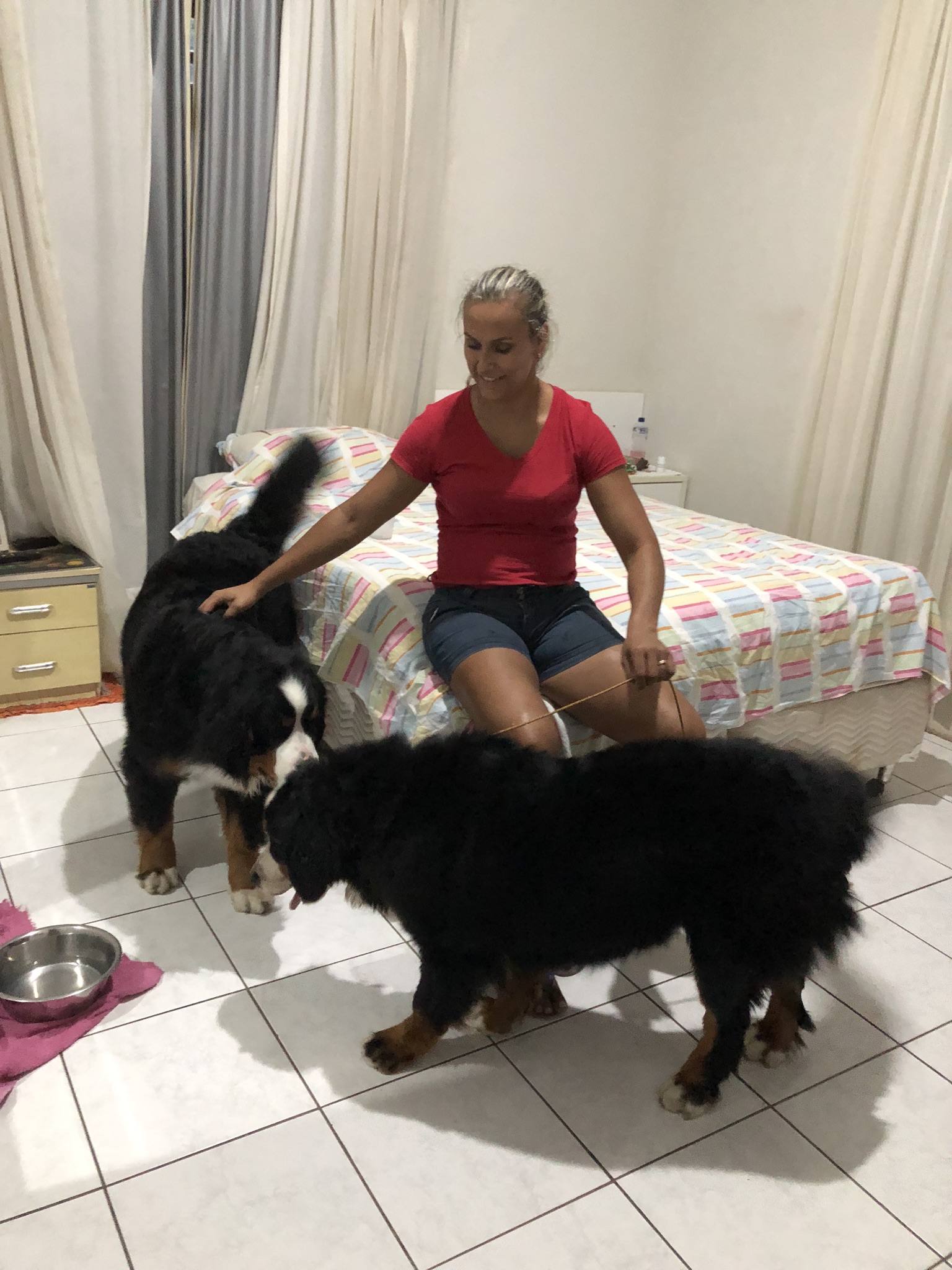 Arabella com 18 meses de idade