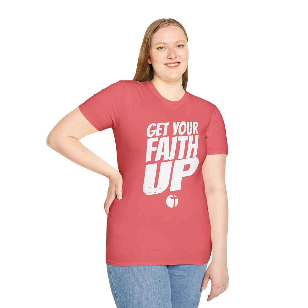 Thumbnail: Get Your Faith Up: T-Shirt (White)