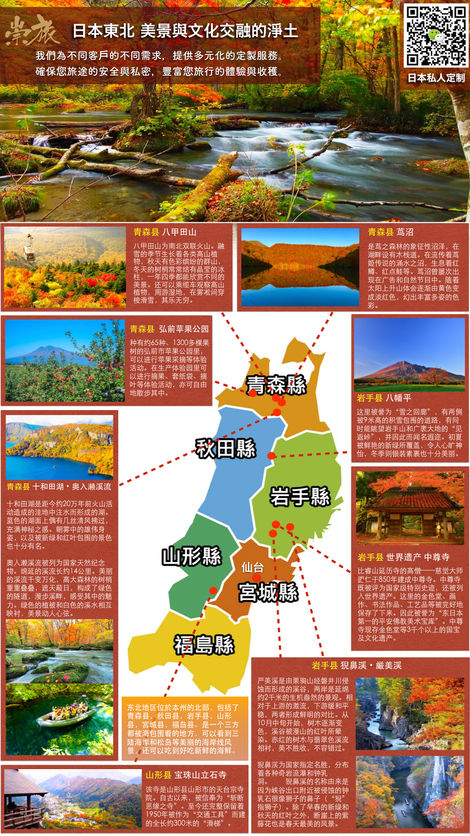 東北｜おすすめ紅葉スポット（中国語）