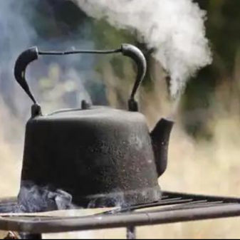 Whistling tea kettle