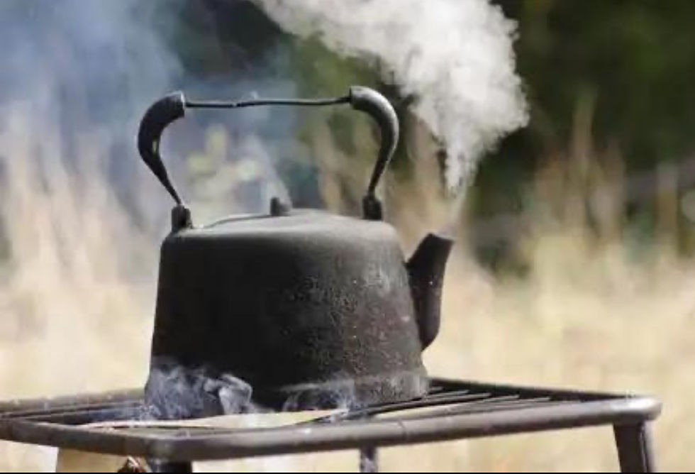 whistling tea kettle
