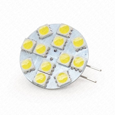 Miniature : Six (6) ampoules LED G4 à intensité variable, bi-broches pour zones restreintes | 12 LED