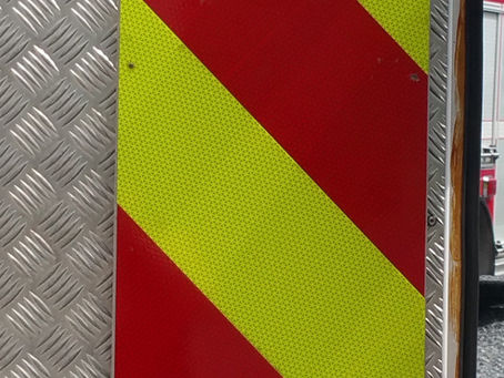 6. HOW TO MAKE “5 point” DIAMOND CHECKER TREAD PLATE CONFORM TO NFPA & ULC CHEVRON STANDARDS?