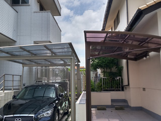 ガレージに屋根を施工しました。 | 横濱テック