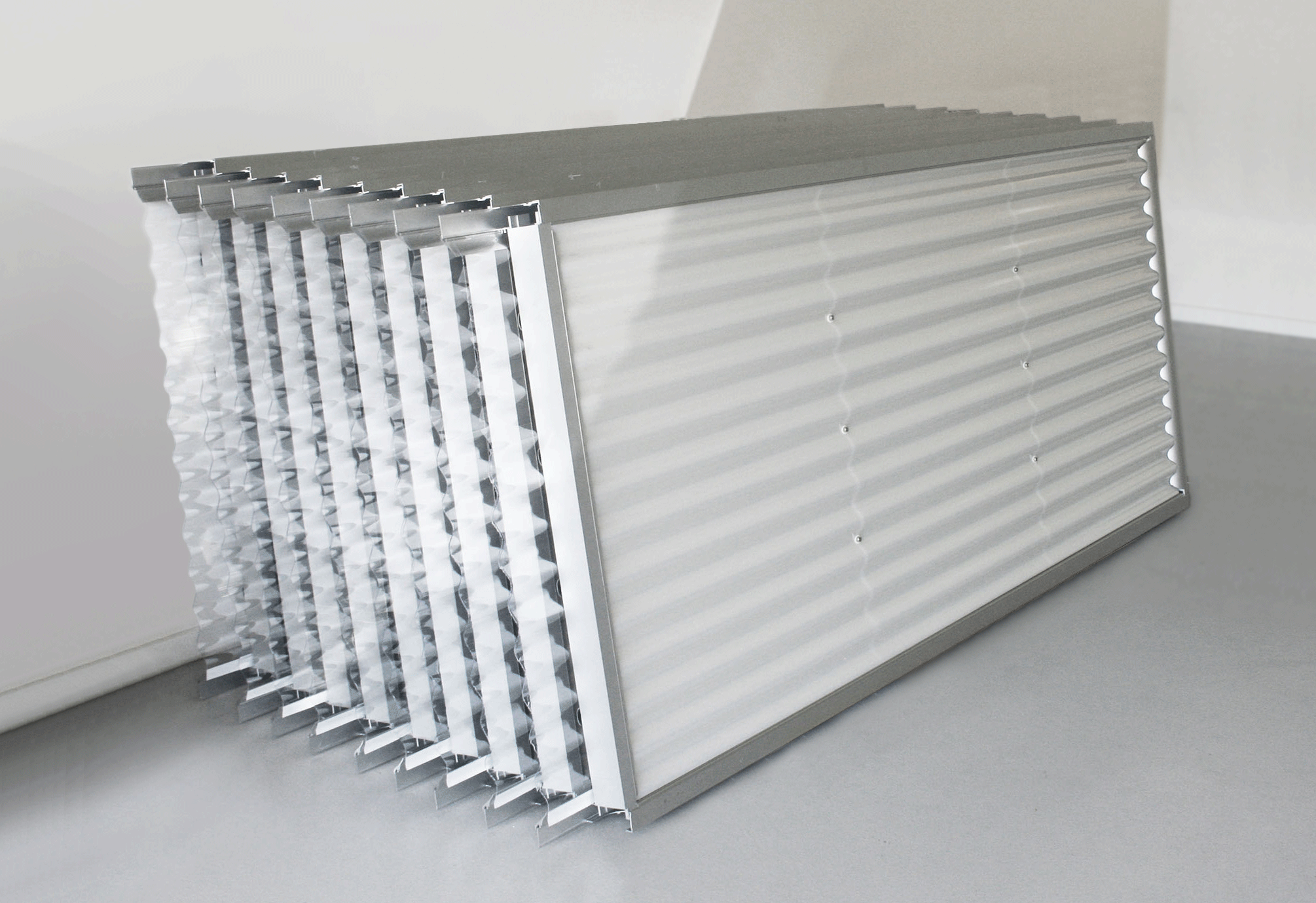 Turn-key PlexiSun panels ready for installation