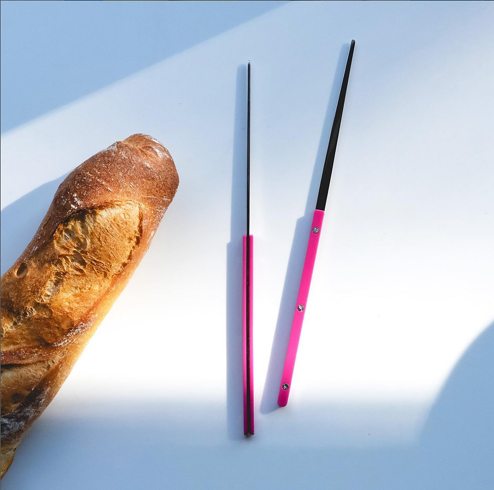 Miniatura: Paire de baguettes & Repose-baguettes Sabre (plusieurs coloris)