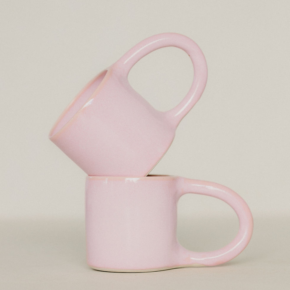 Miniaturbild: Rosa Marshmallow-Tasse