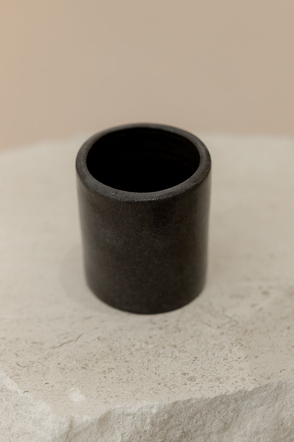 Thumbnail: Tasse à expresso Straight noire