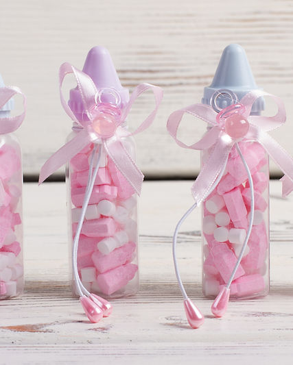 Pink Baby Bottles