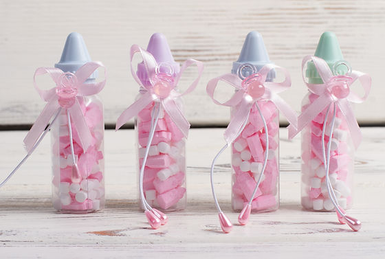 Pink Baby Bottles