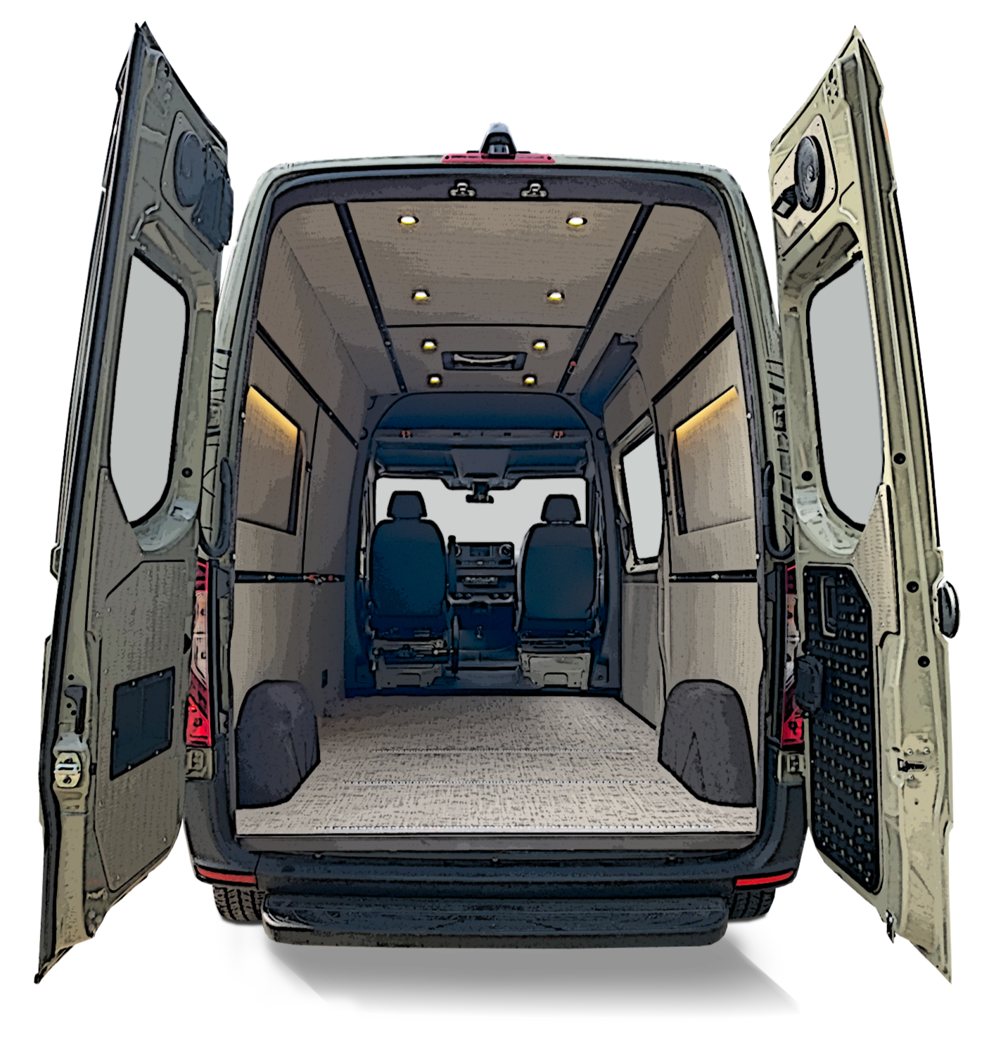 Aménagement Sprinter Mercedes 4x4