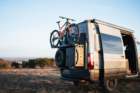Sprinter aménagé par Mobho "RAIDO", véhicule de démo.