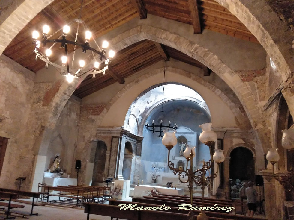 Castielfabib. Iglesia fortificada (9.08.